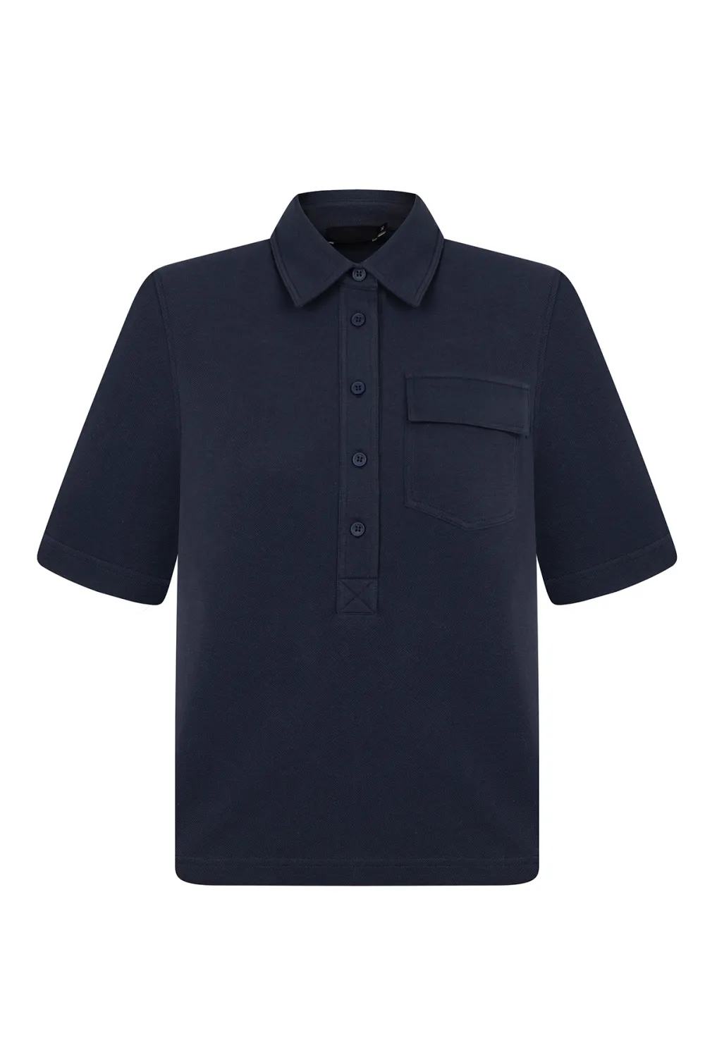 Button Polo Top