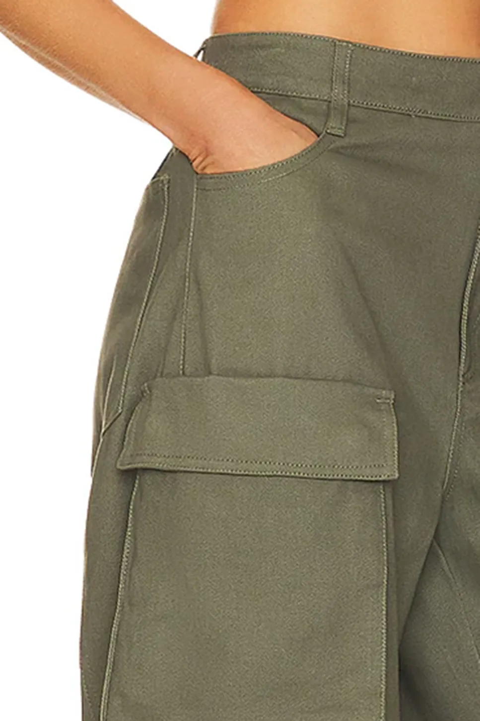 Olive Green Cargo Pant