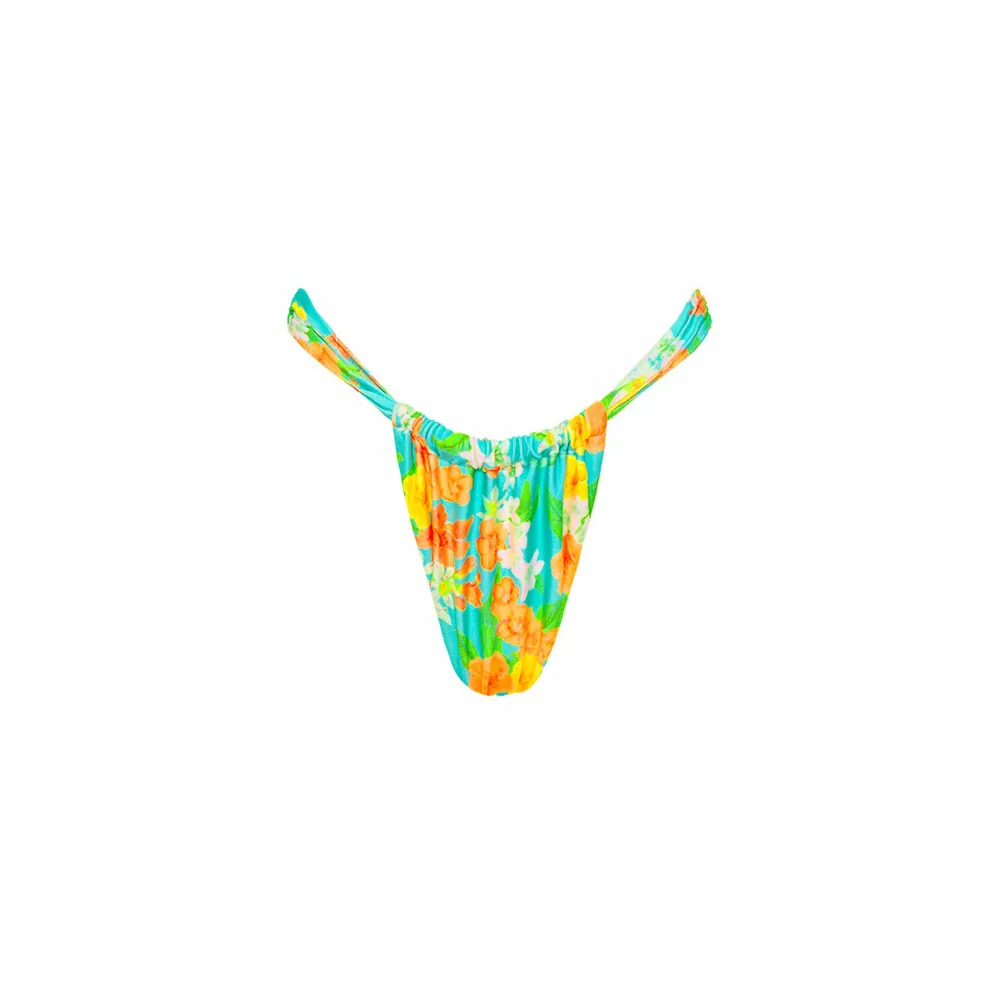 Multicolored Tie Dye Bikini Bottom