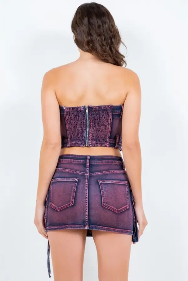 Everyday Tube Top Women's Skirt Set