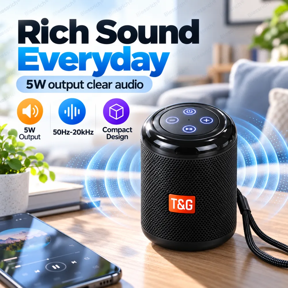 Waterproof Wireless Bluetooth Speaker for Phone