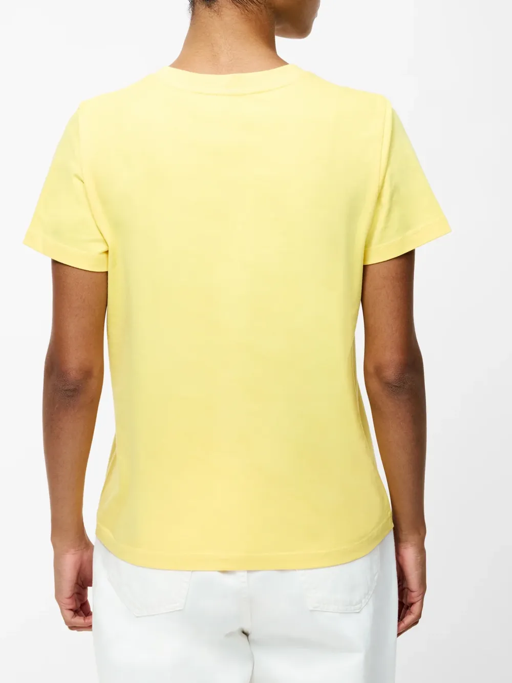 Creative Art Beaded Round Neck Short Sleeves