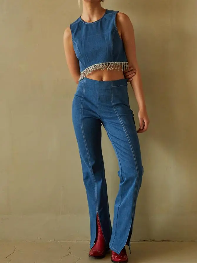 Denim Flare Jeans