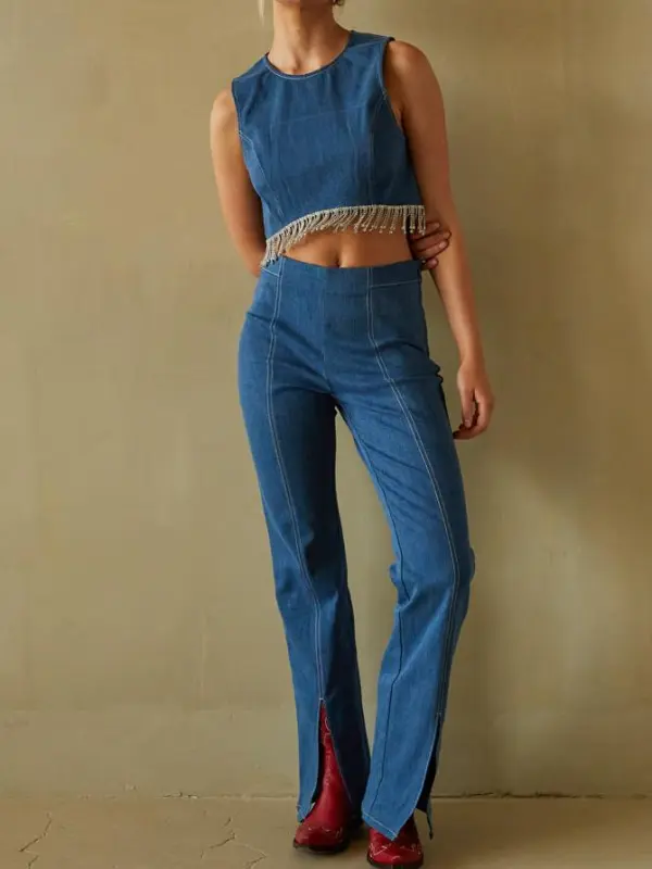 Denim Flare Jeans