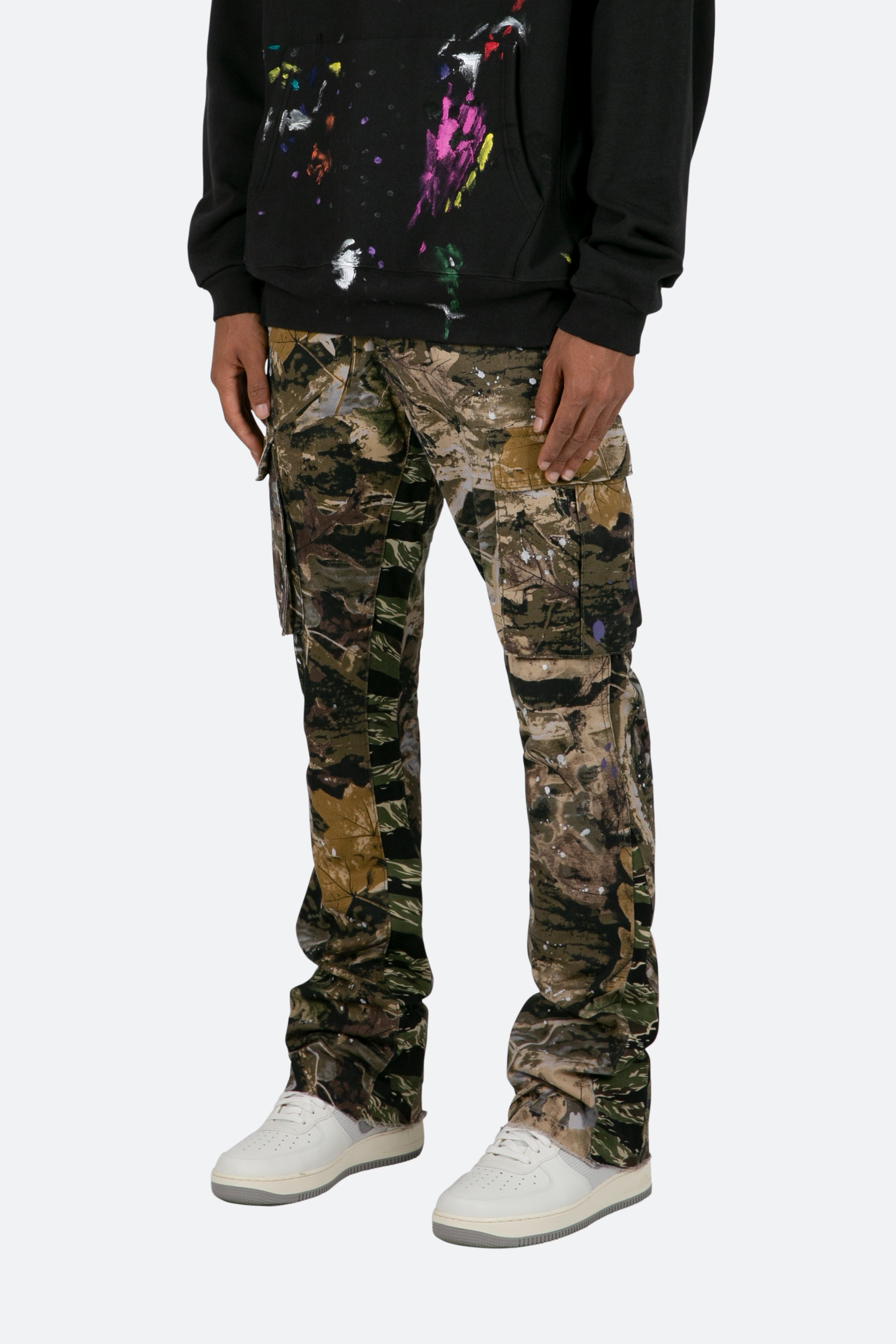 Bootcut Cargo Pants - Hunter Camo