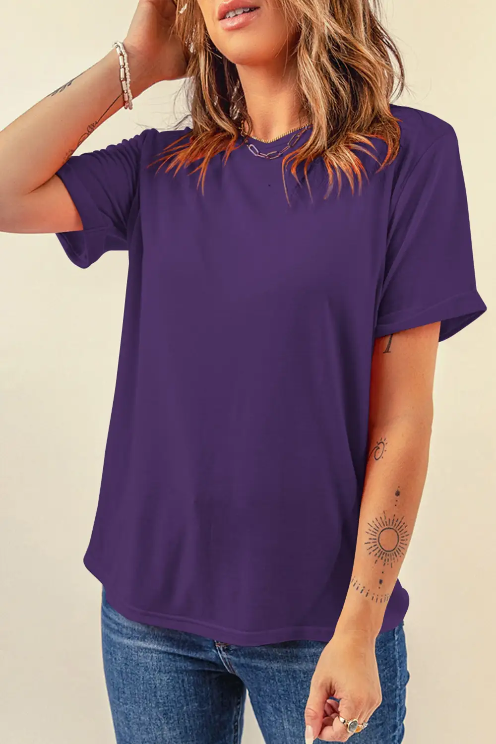 Airy Lace Casual Tee