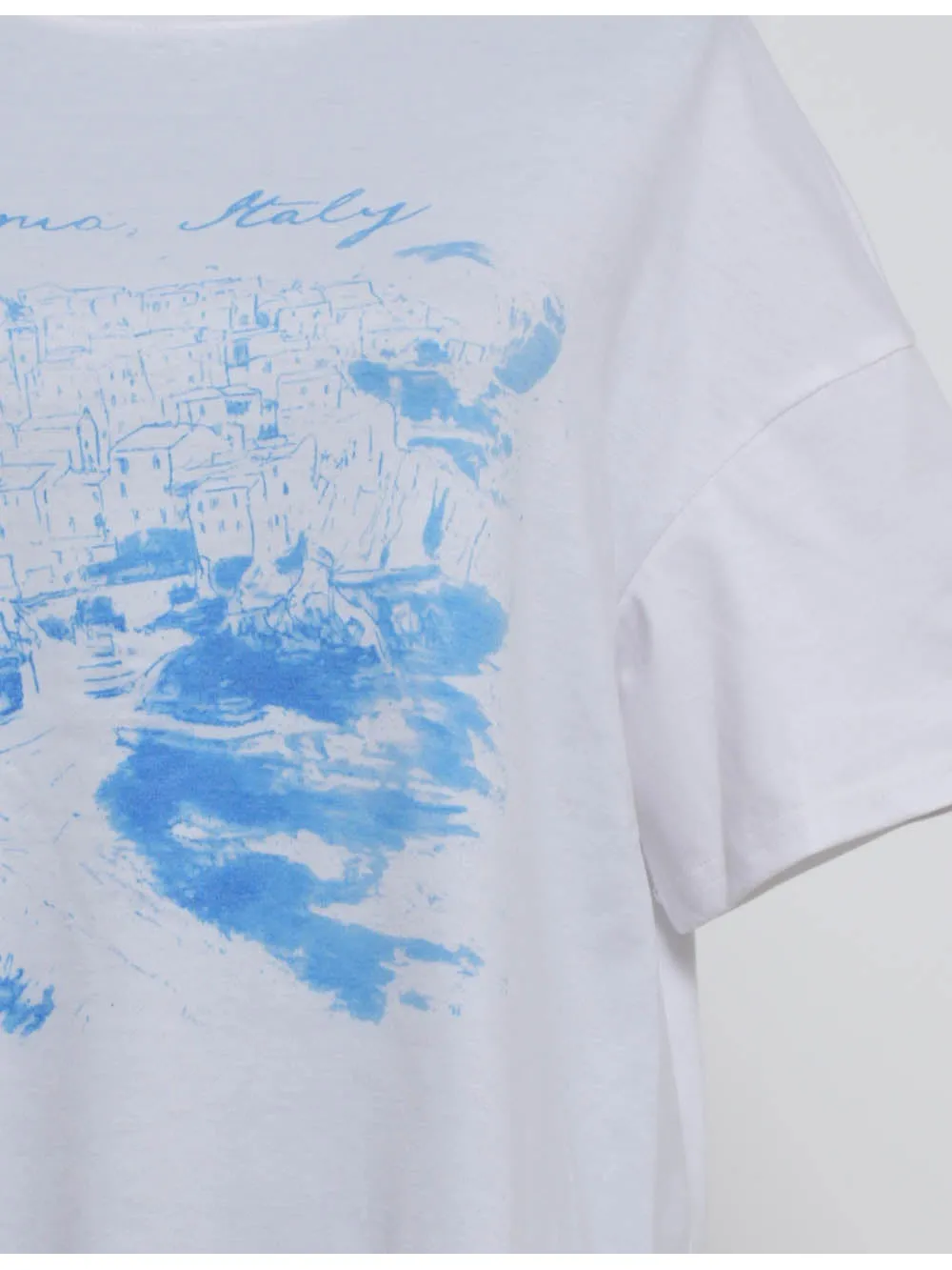 Abstract Graphic Pullover Short Sleeves Chic T-shirt