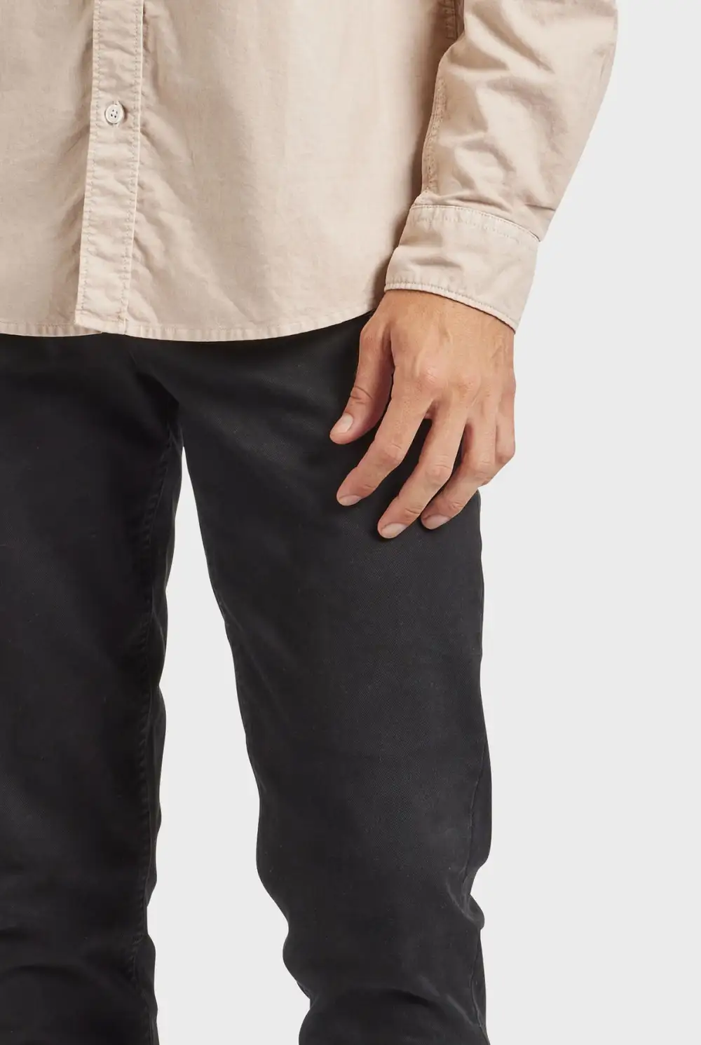 Jensen 5 Pocket Pant-Almond tan