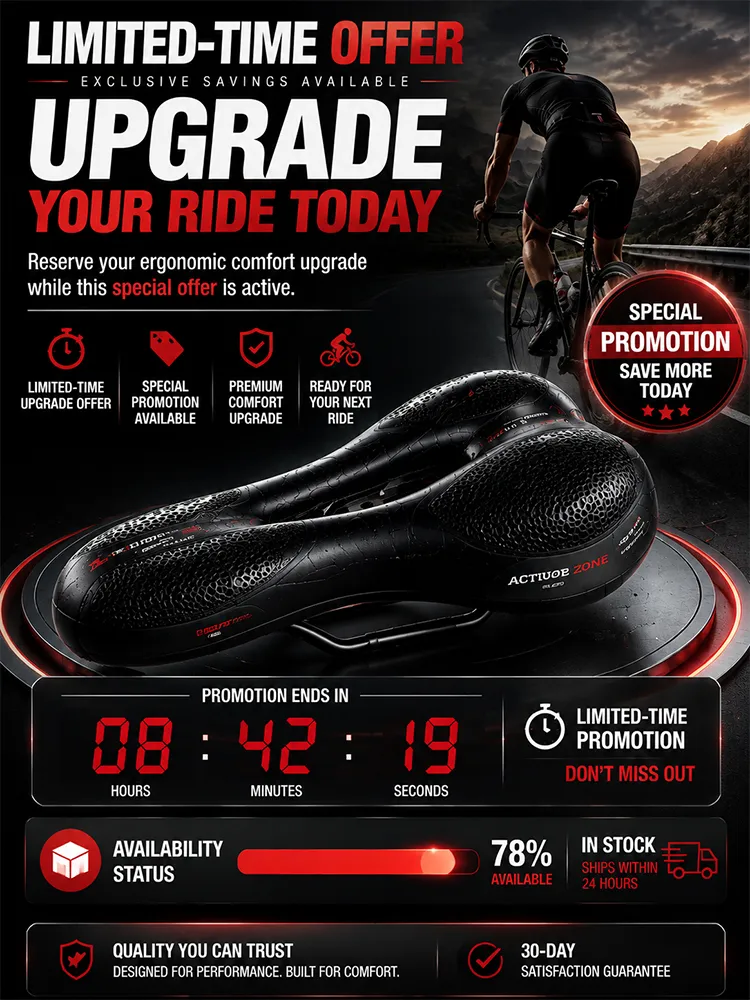 More comfortable, stronger and more durable bicycle seat