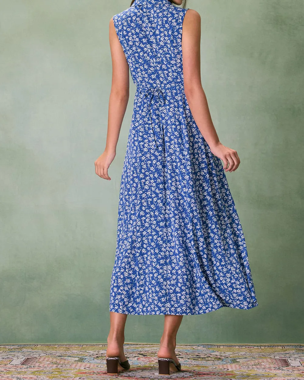 Floral Ultra Long Dress