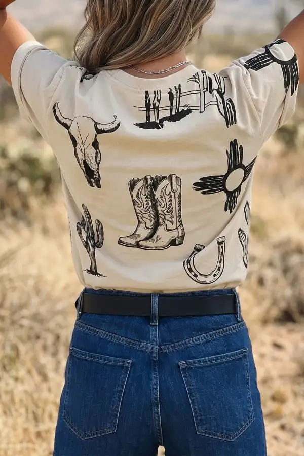 Airy Bloom Everyday Tee