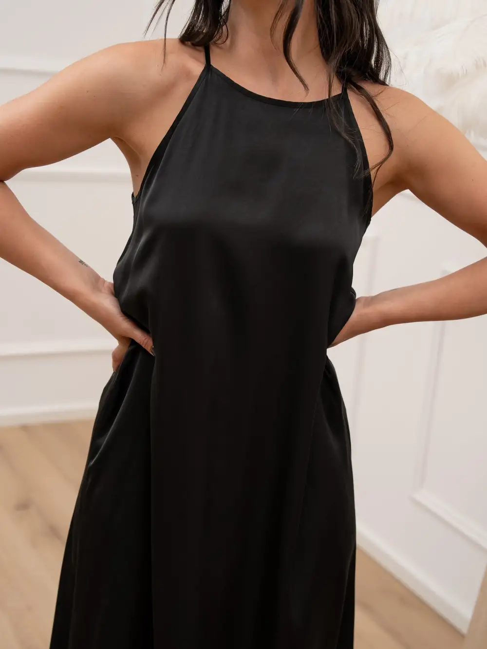 Maxi a Line Dress