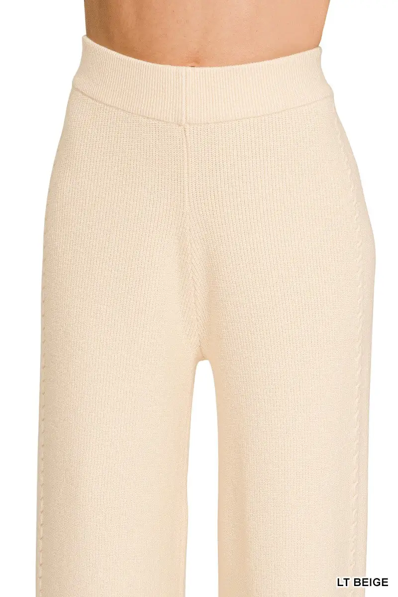 Viscose Sweater Pants