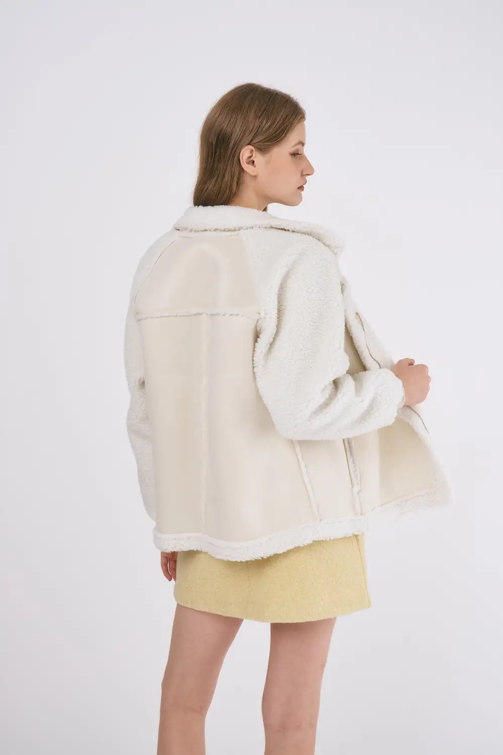 Gianna Faux Shearling Jacket