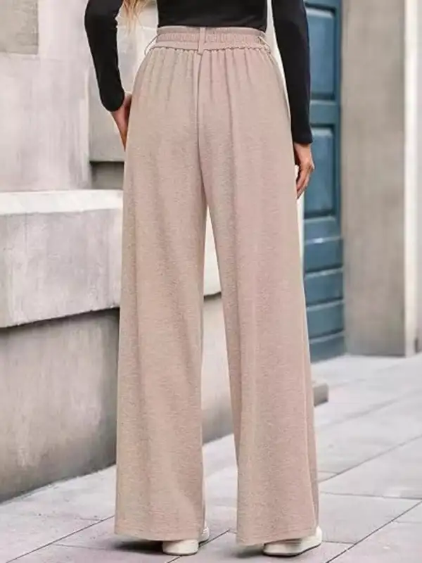 Easygoing Wide Leg Pants