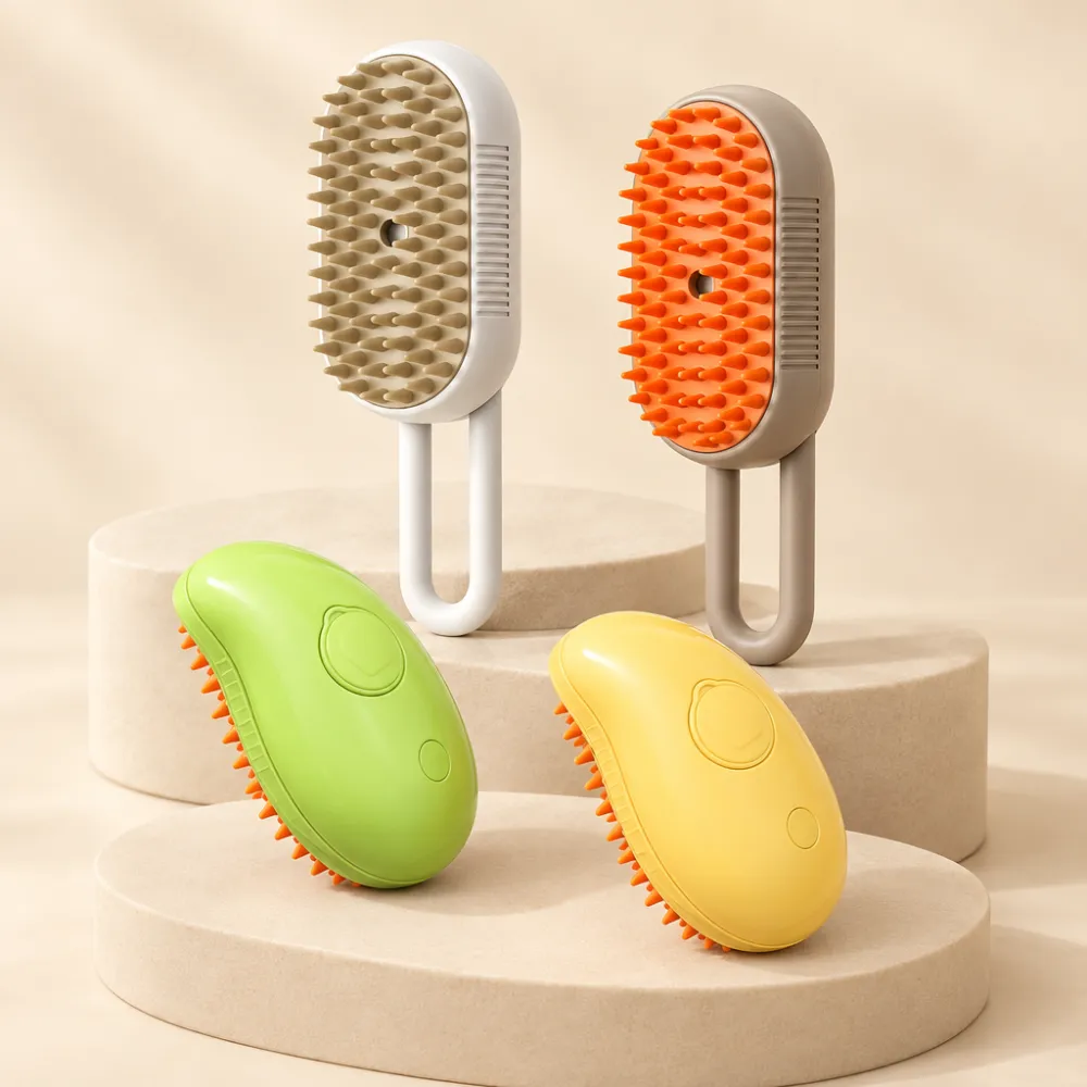 Pet Spray Massage Comb Cat Steam Brush