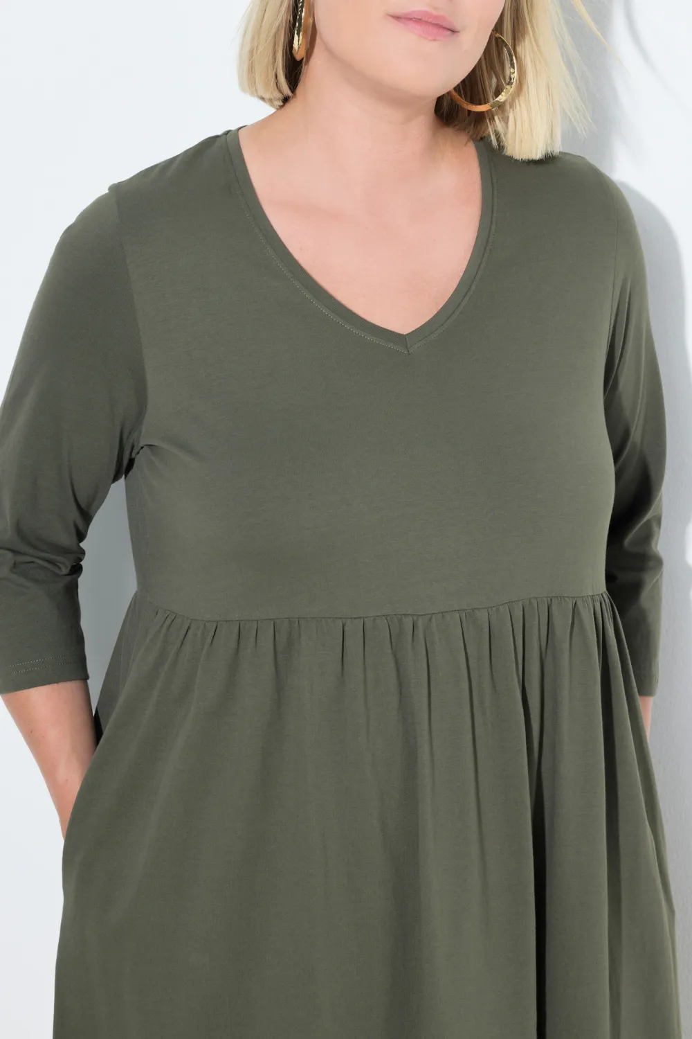 A-Line Pure Cotton Knitted Skirt