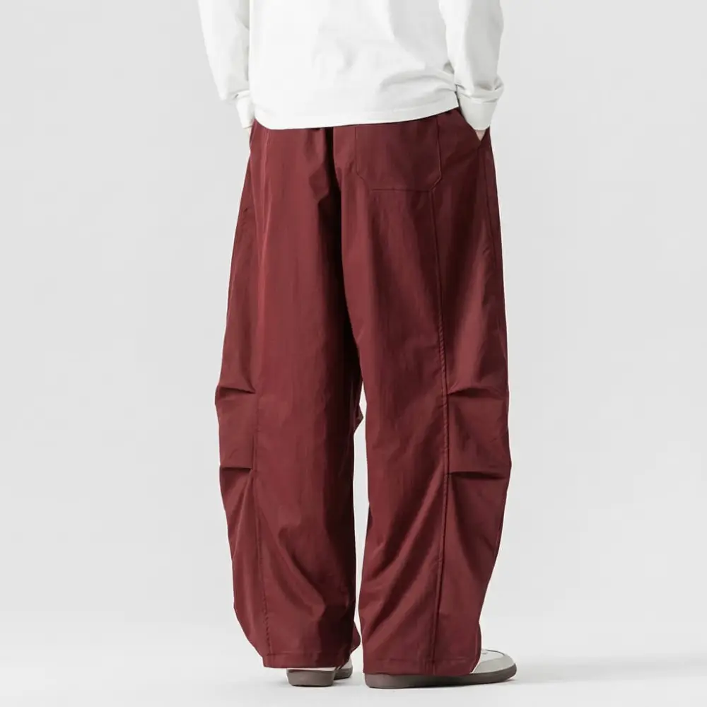 Relaxed Wide Utility Pants