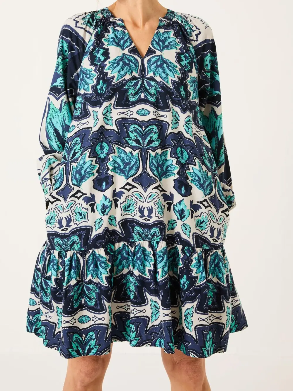 Jade Green Amy Mirrored Dress