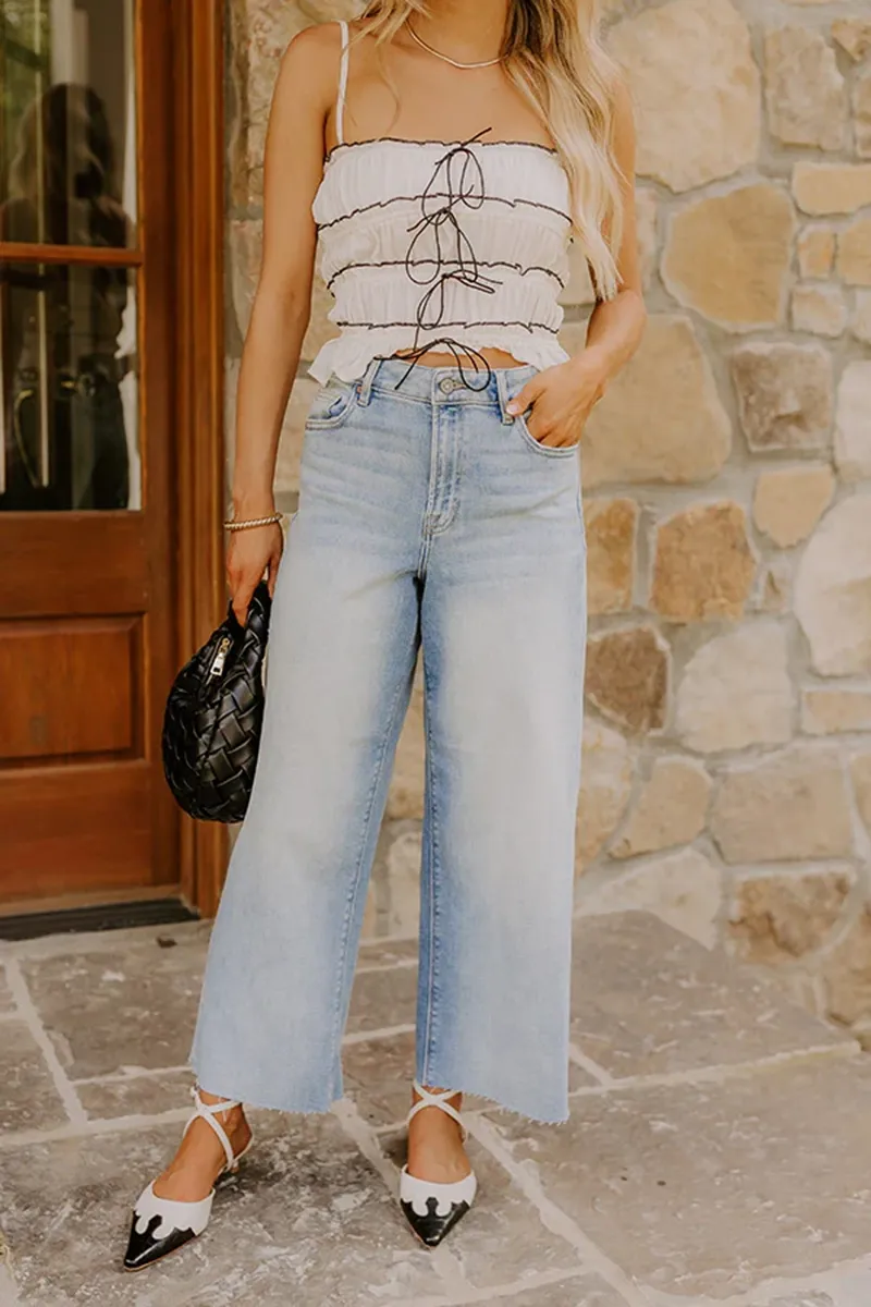 Smart Casual Casual Long Jeans