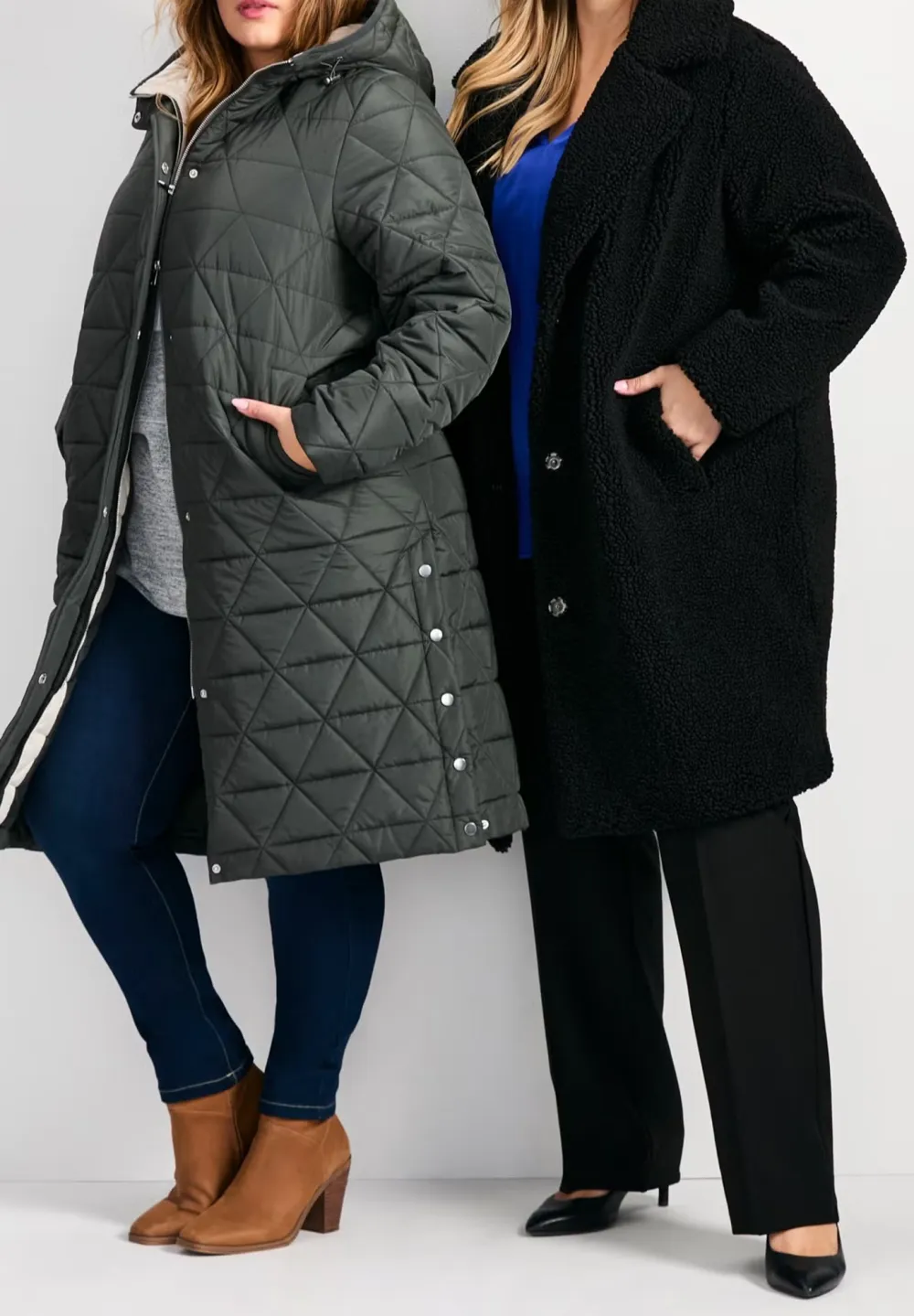 Side Slit Down Jacket