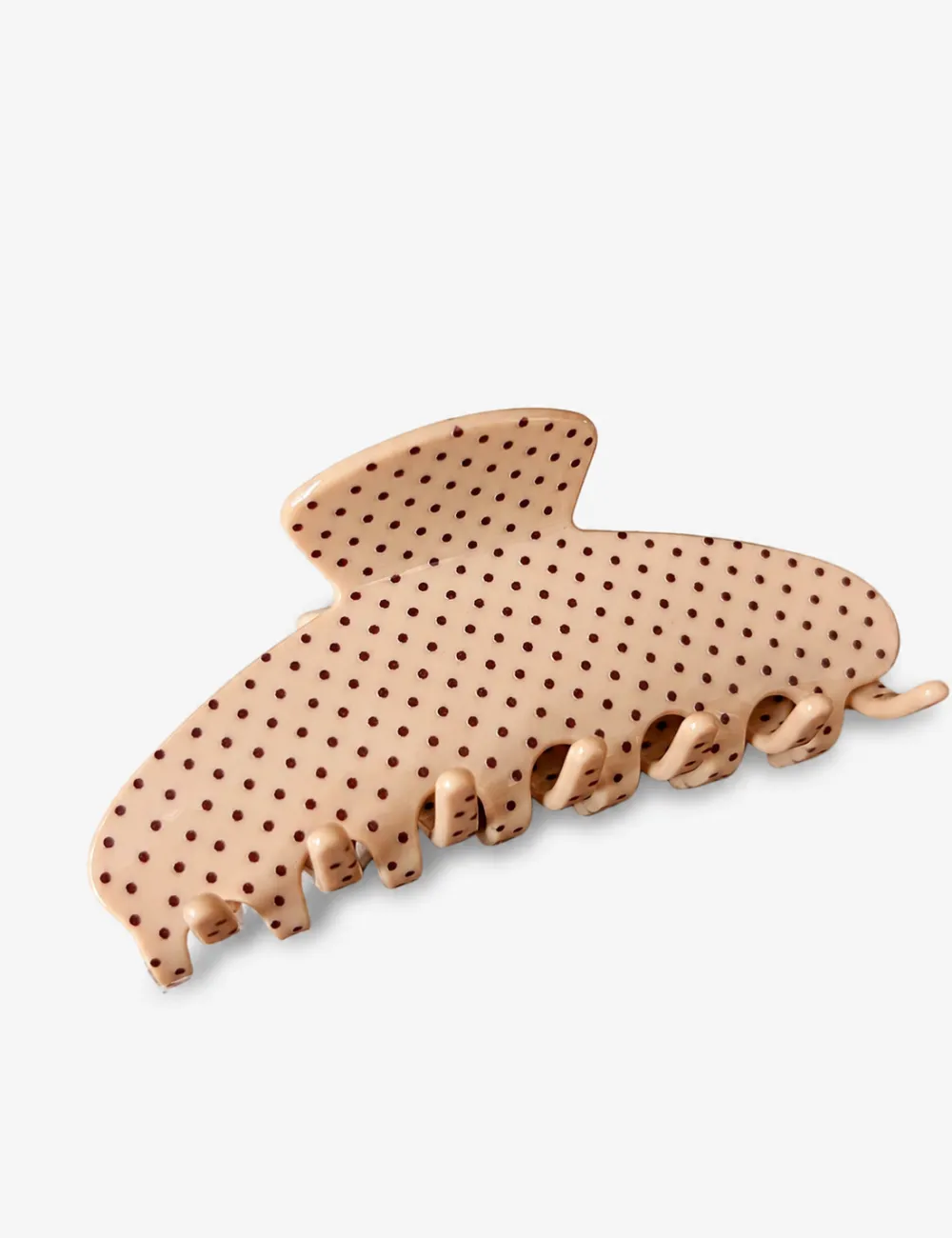 Polka Dot Banana Hair Clip
