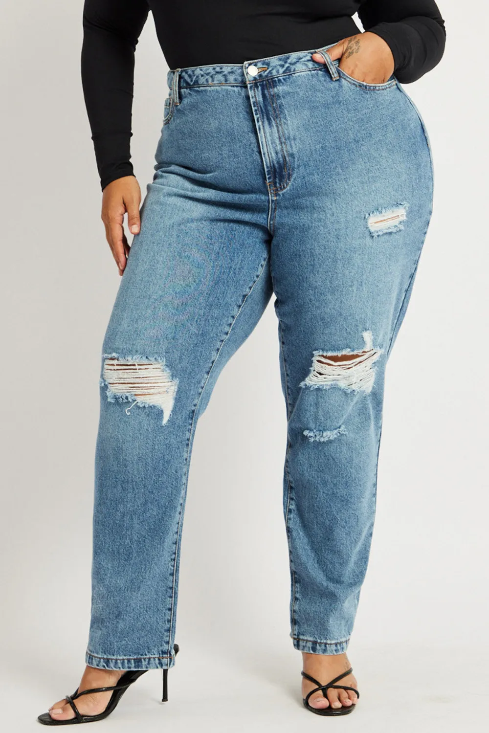 High Waist Vintage Jeans