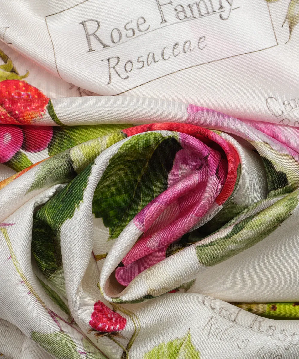 Casual Style Plants Print Square Scarf