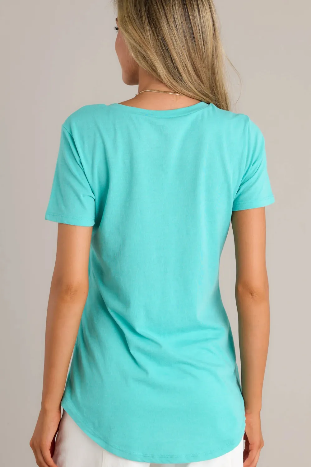 Z SUPPLY CABANA GREEN POCKET TEE