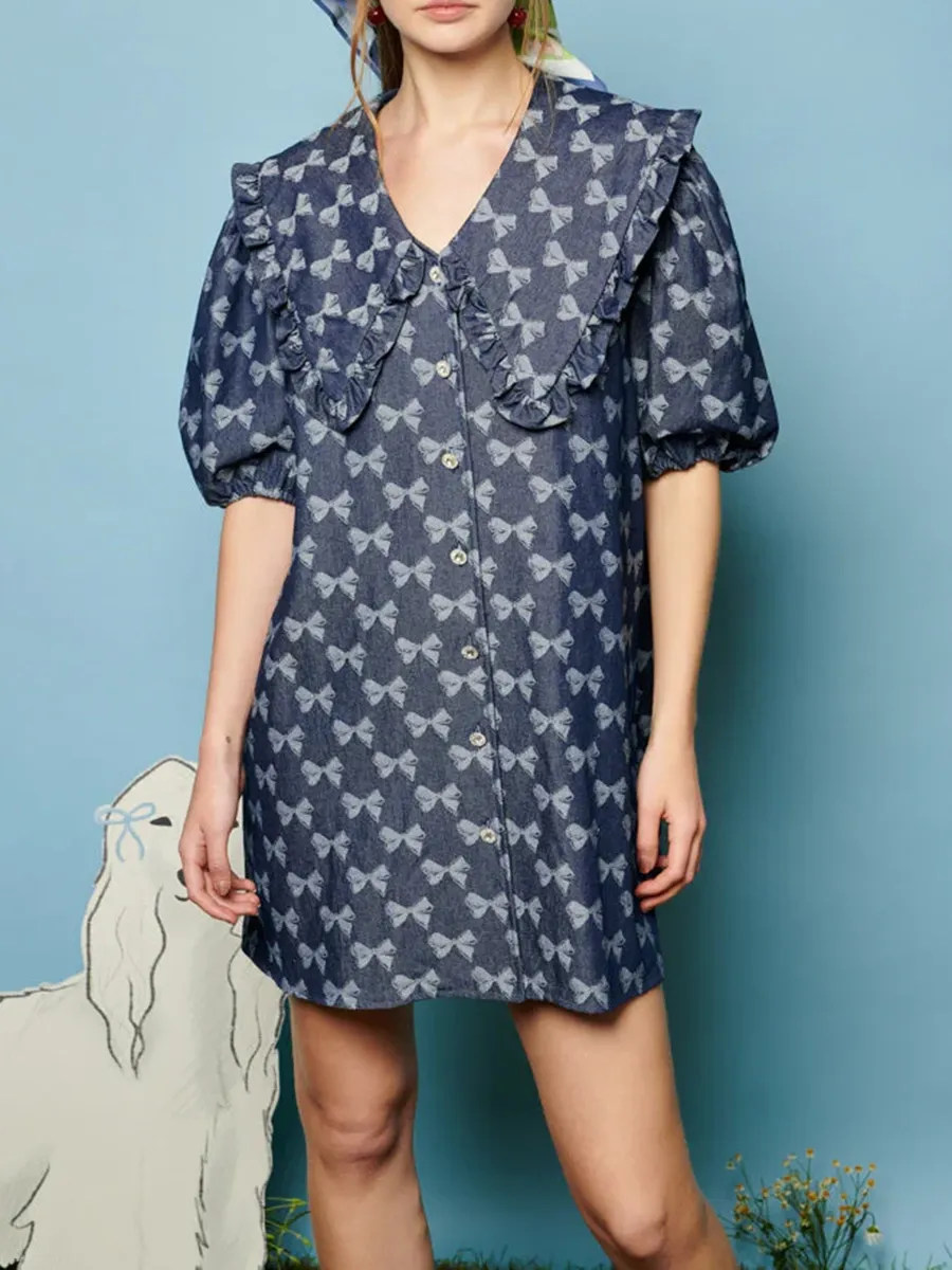 Denim Mini Dress