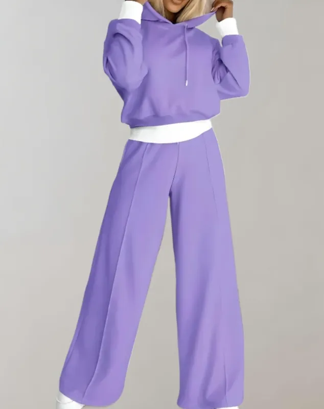 Casual Women's Hoodie Tracksuit Set