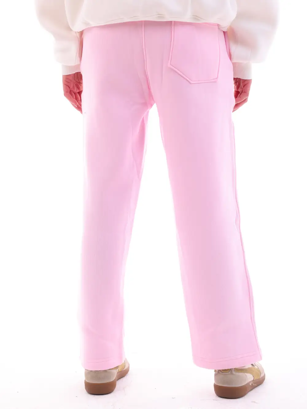 Travel Ready Wide Leg Fleece Jogger Pants