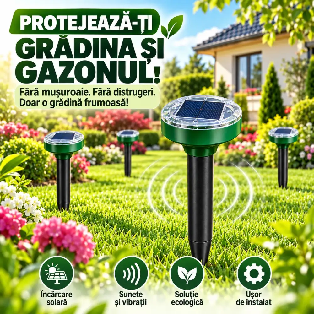 Solar Powered Rodent Repeller