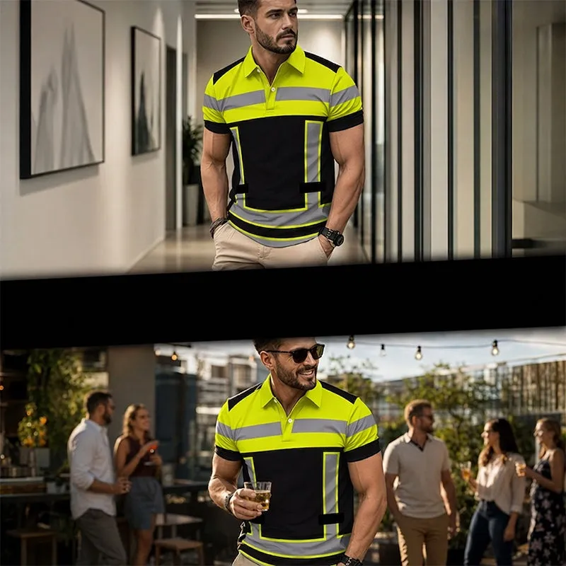 Men's Printed Polo