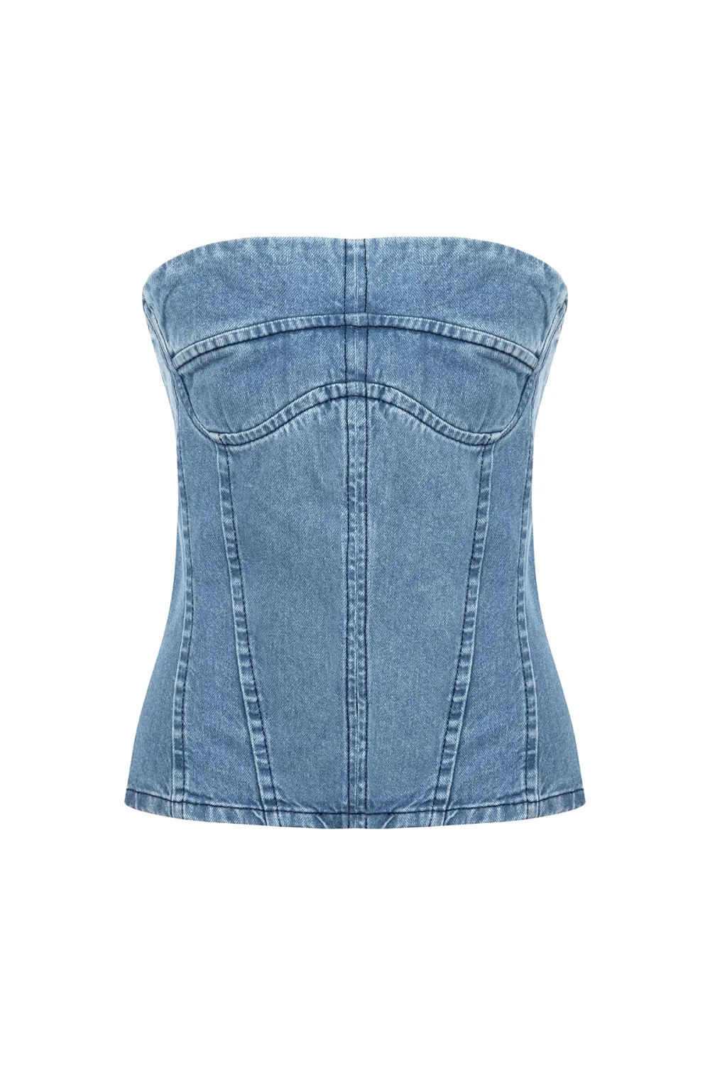 Denim Bustier