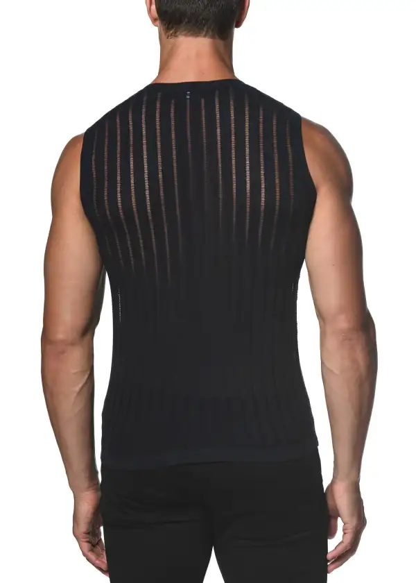 Refined Open Knit Vest