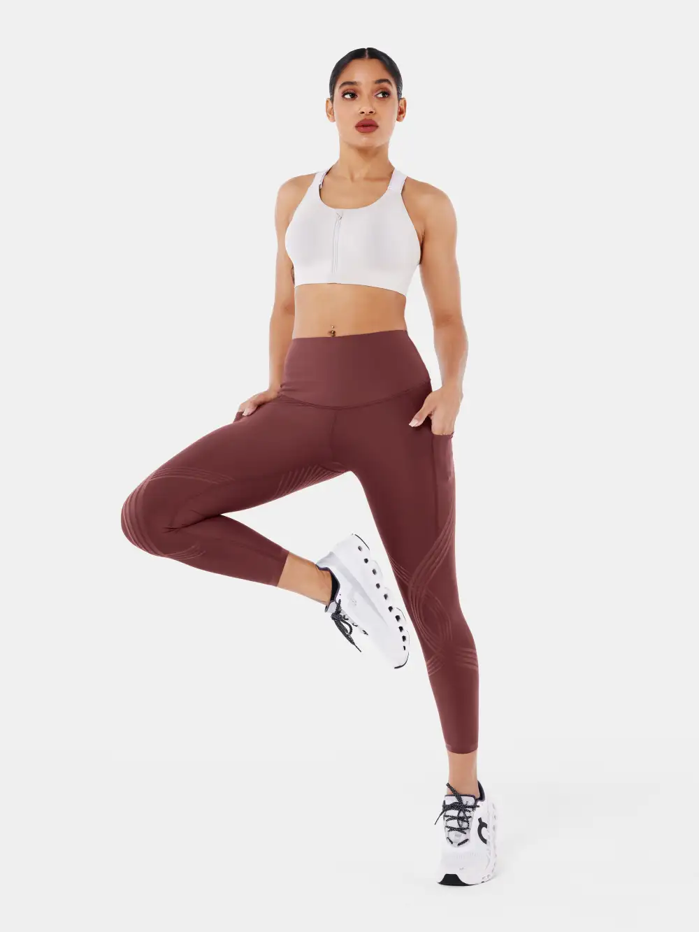 Body Sculpt Side Pocket 7/8 Leggings