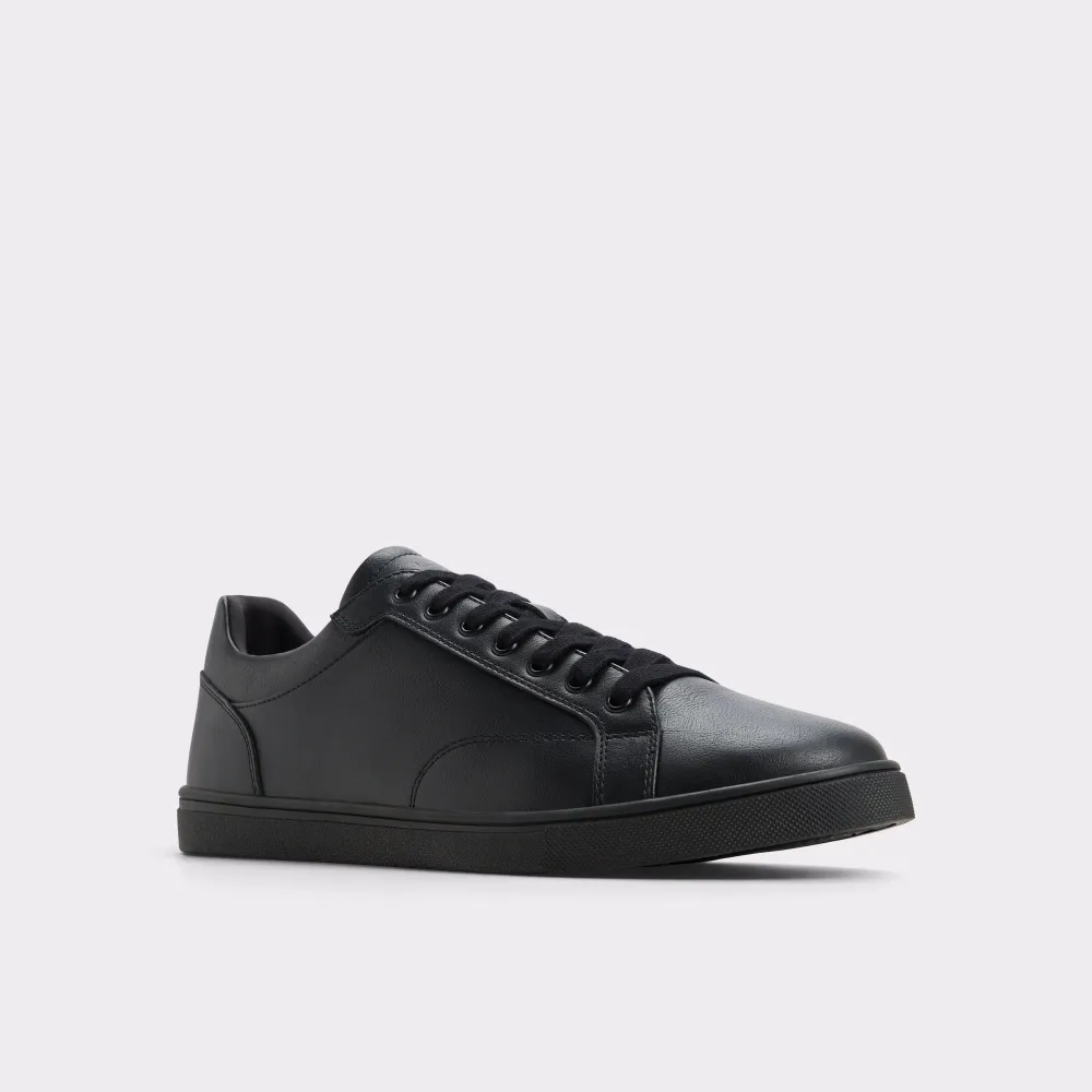 Casual Style Leather Low Top Sneakers