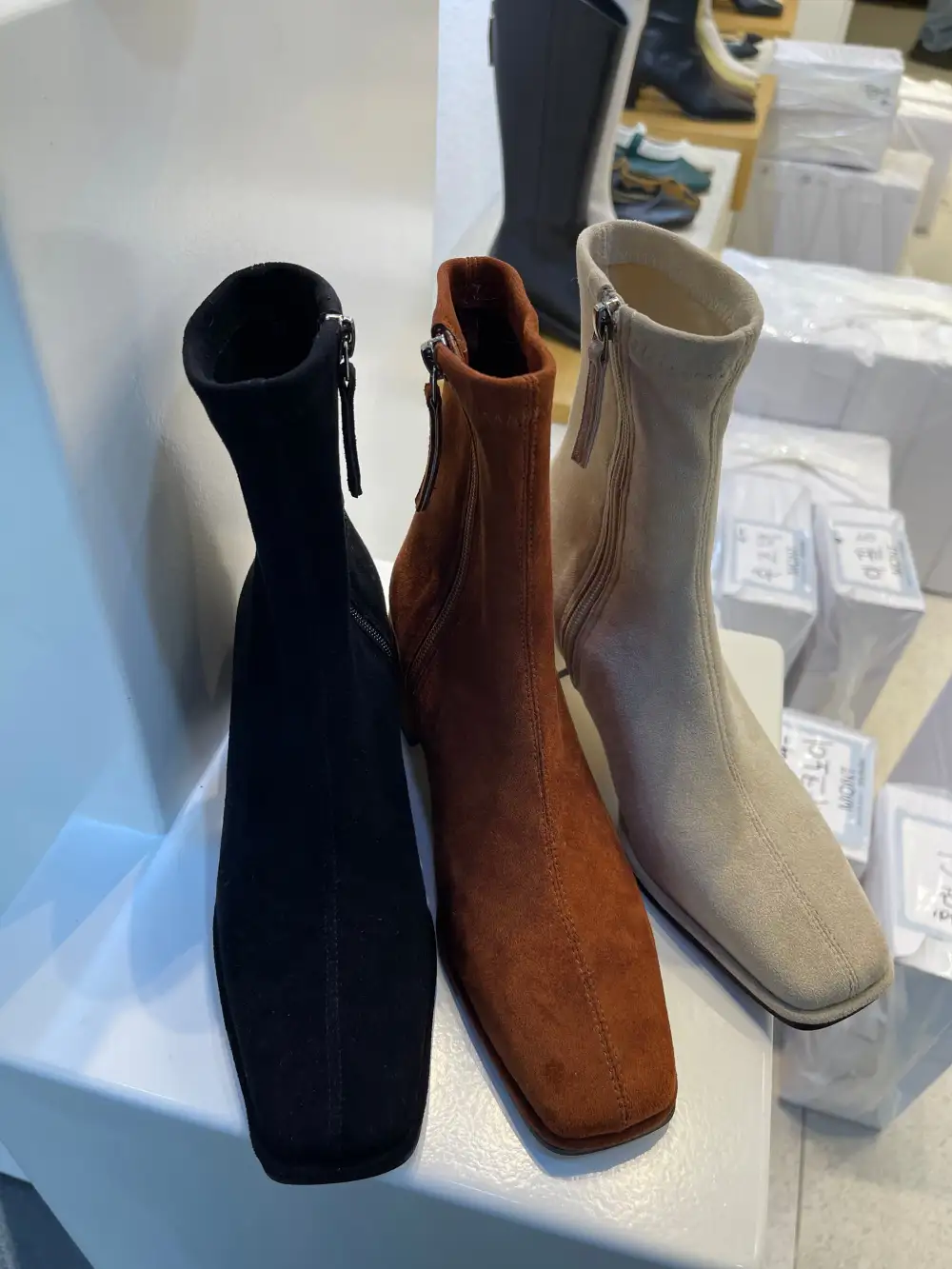 Elegant Suede Ankle Boots