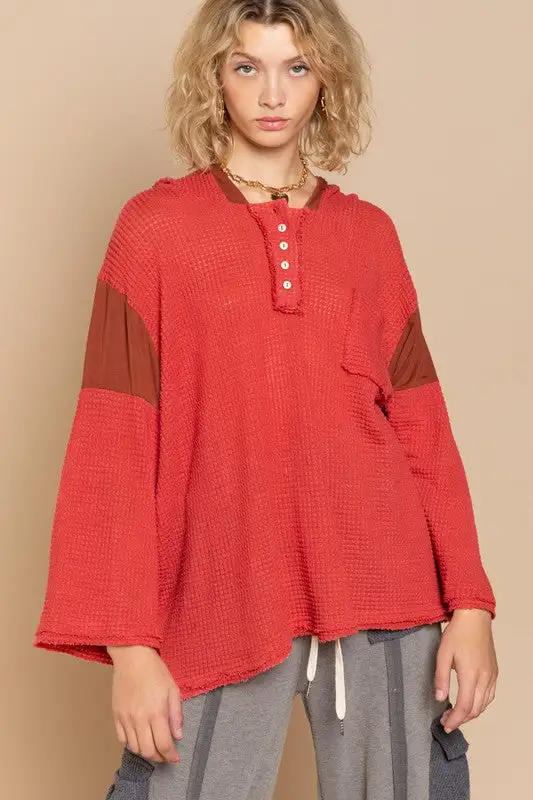 Kelley Brynn Oversized Bell Sleeve Fit Sweater Top | URBAN ECHO SHOP