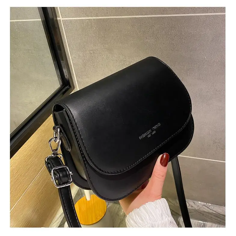 Soft Compact Square Crossbody Bag