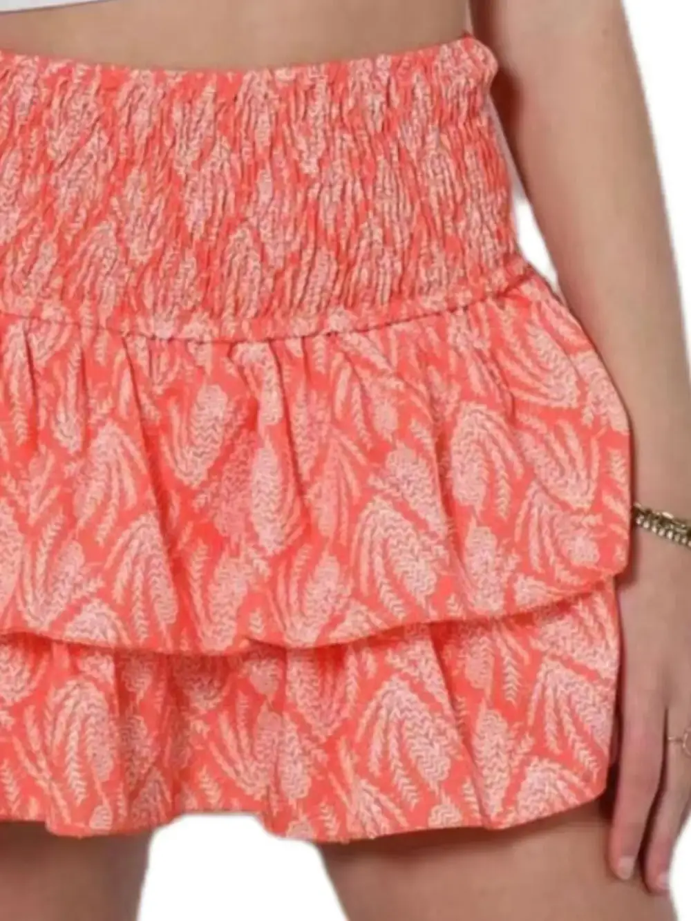 Layered Layered Mini Skirt