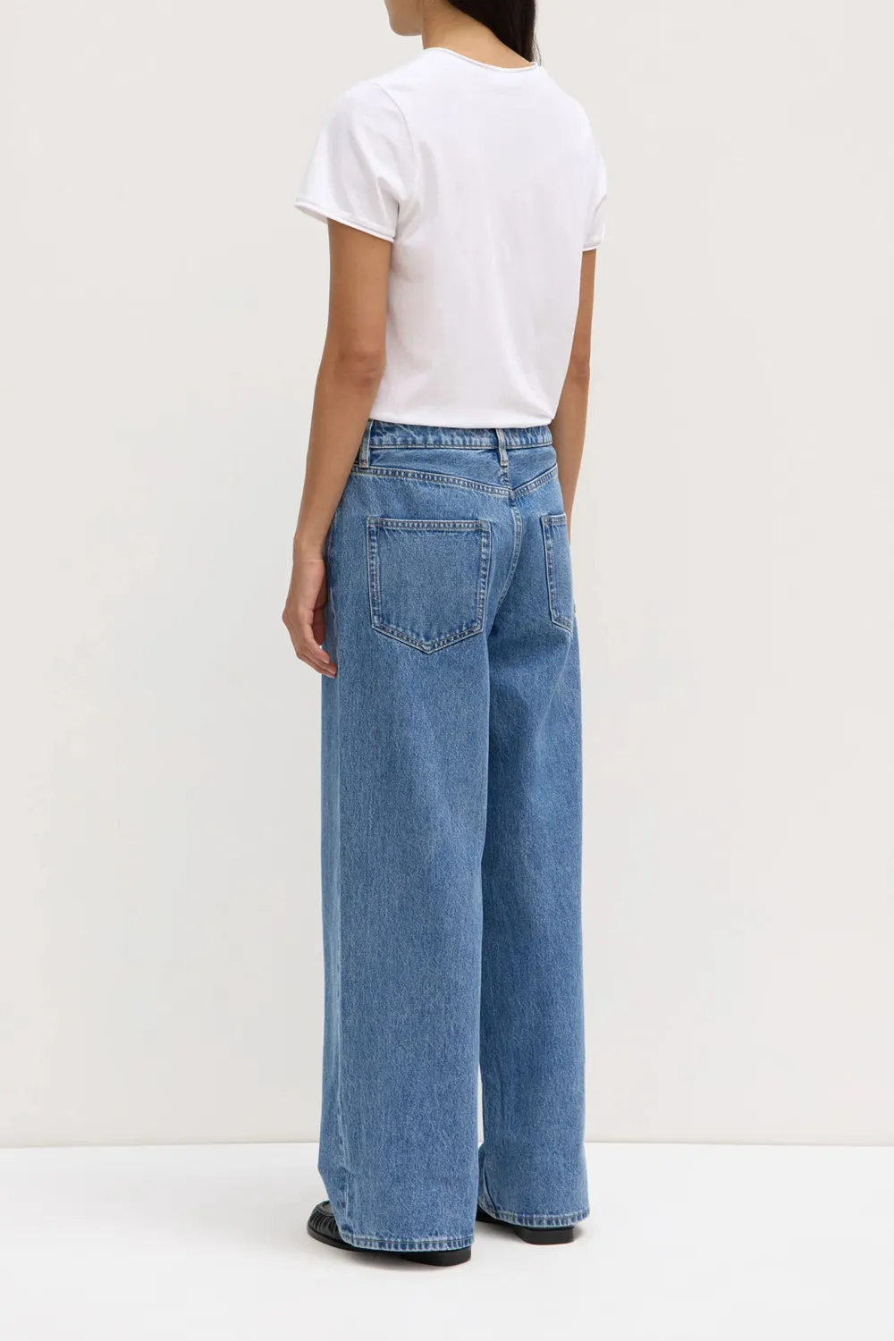 Metal Zipper Jeans