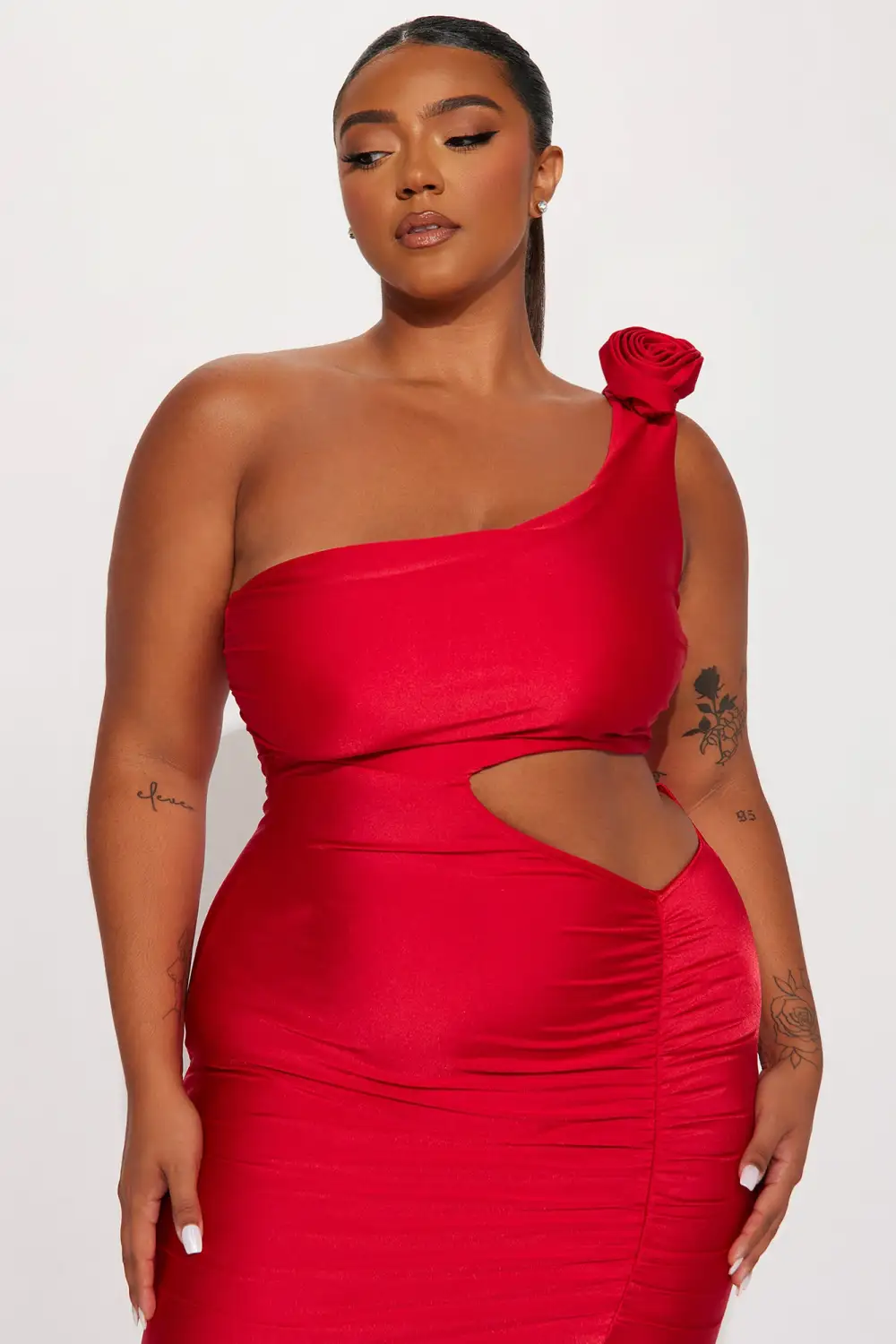 Alexandria Maxi Dress - Red