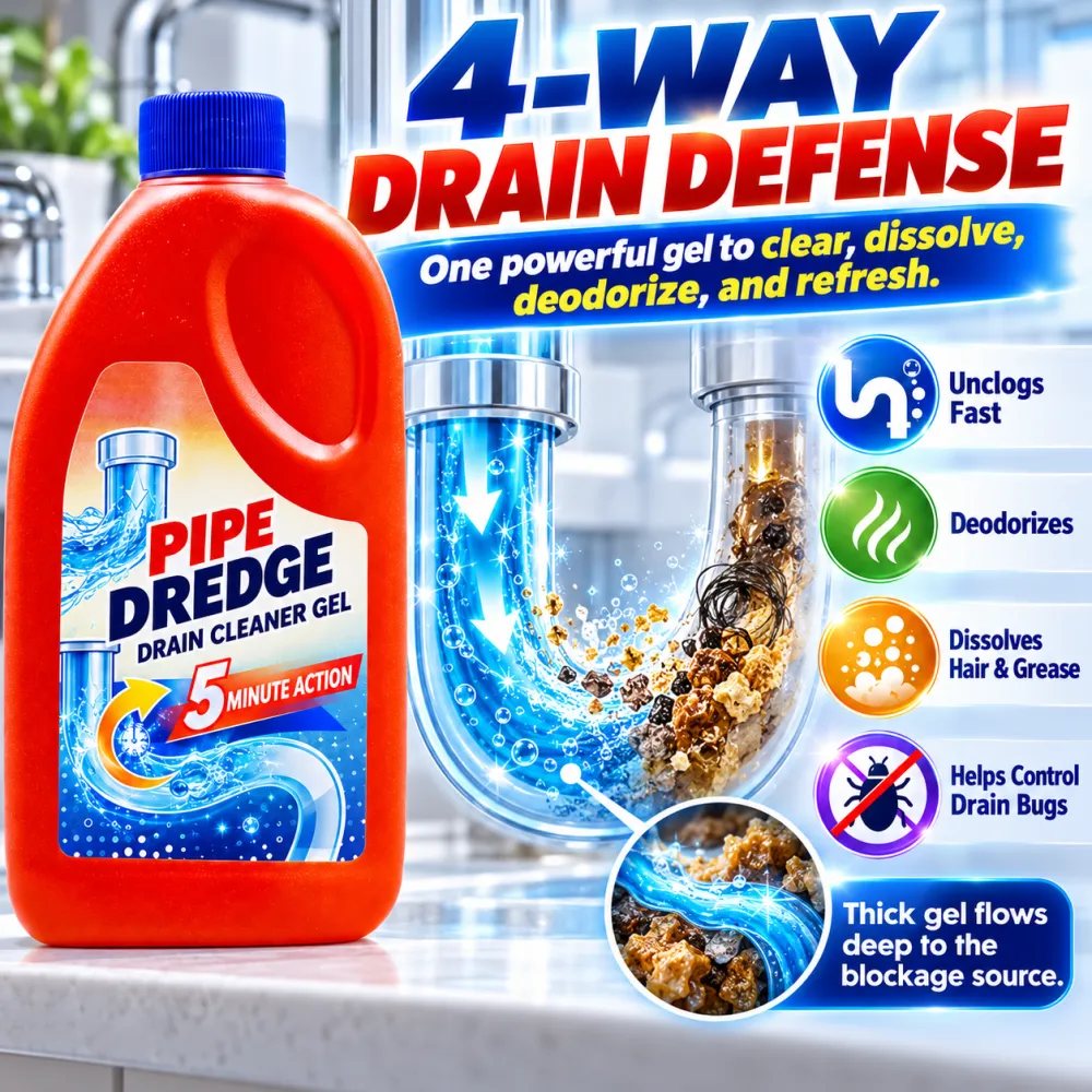 Powerful Drain Clog Remover Gel