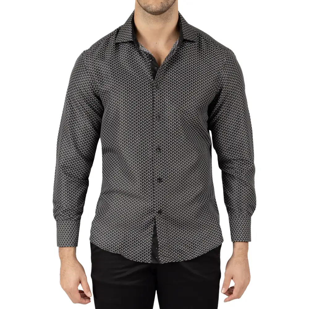 Comfort Fit Button Up Dress Shirt