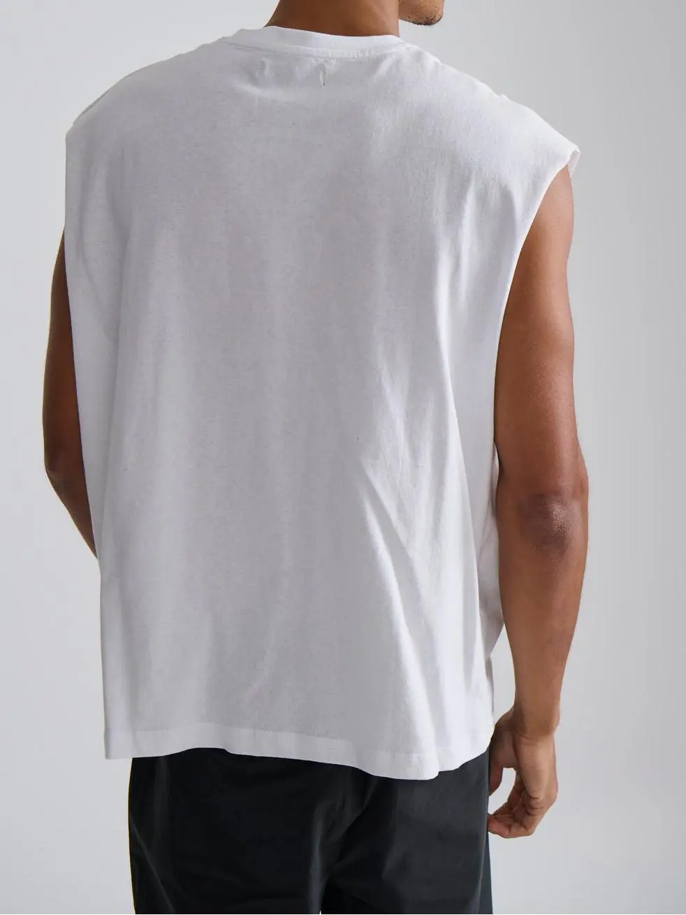 Comfortable And Soft Versatile White Cotton Vest
