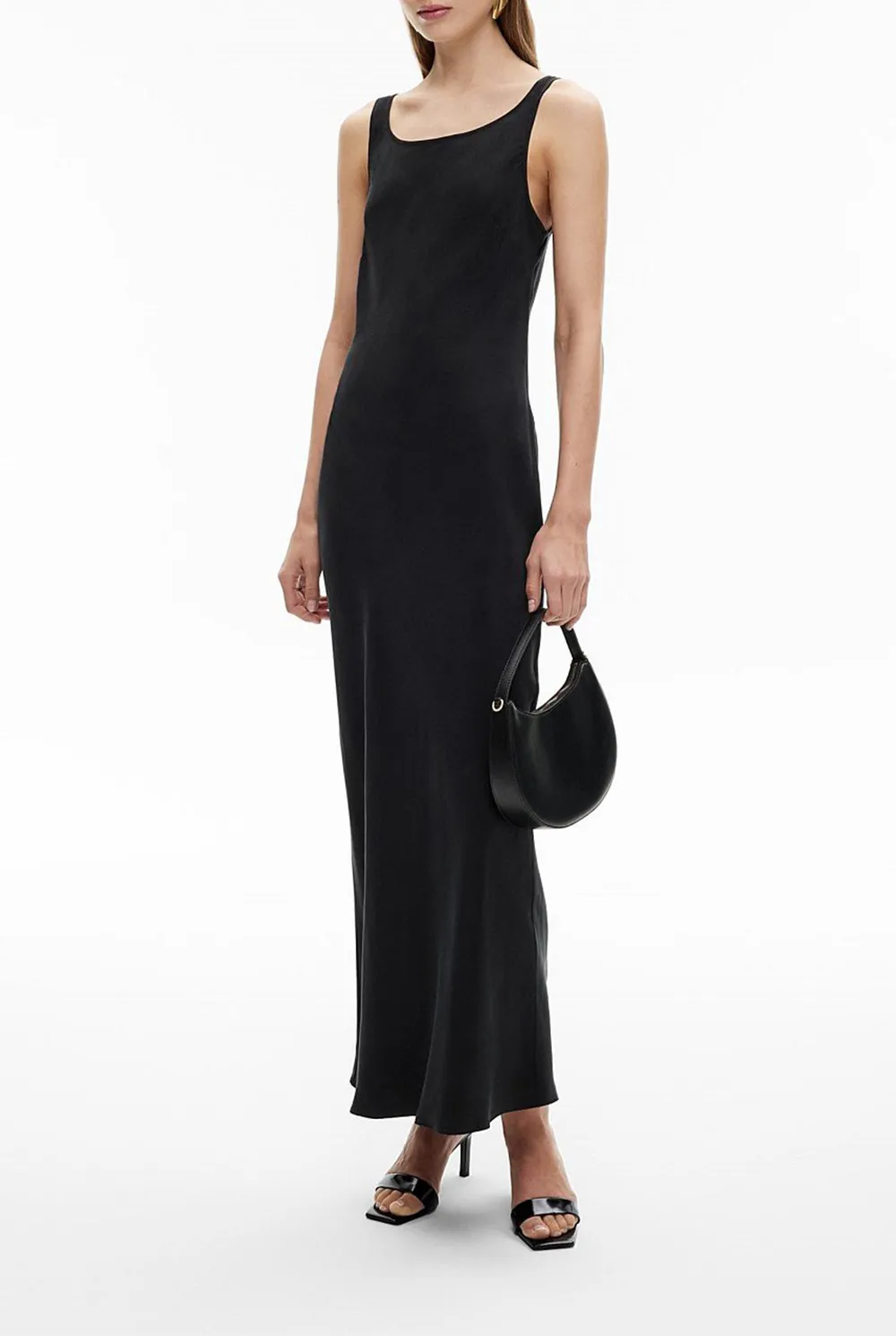 Streamlined Halter Dress