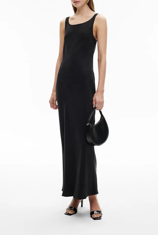 Streamlined Halter Dress