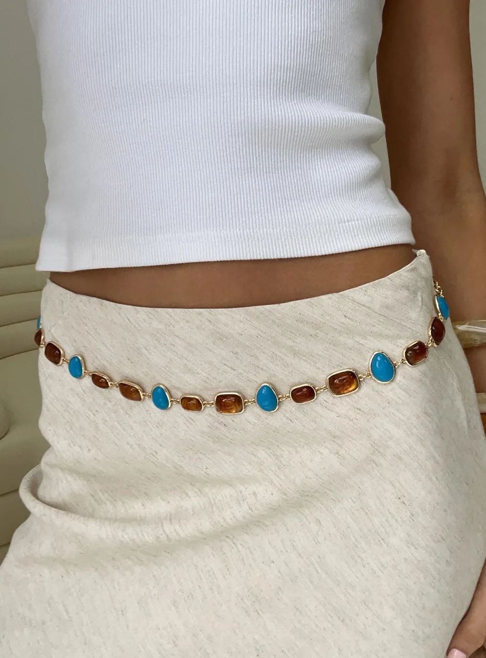 Clean Detail Chain Belt